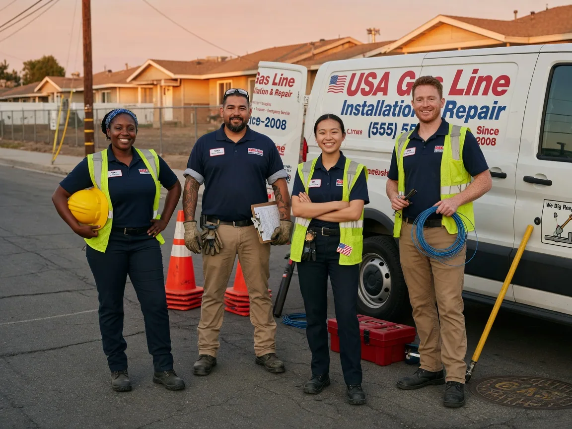 Gas Line Installation company in Baskin, LA